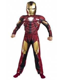 Avengers Iron Man Asu Klassinen Halloween Lihasasu Lapsille