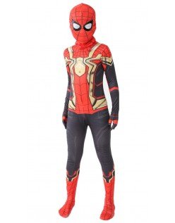 Kultainen Spiderman asu No Way Home Supersankari Asut Lapsille Ja Aikuisille