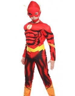 The Flash Asu Lihasasu Lapsille Halloween Supersankariasu
