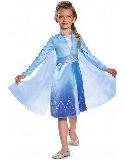 Frozen 2 Puku Prinsessa Elsa Mekko Lapsille