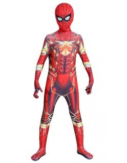Supersankari Iron Spider-Man Asu Marvel Cosplay Naamiaisasu Lapsille